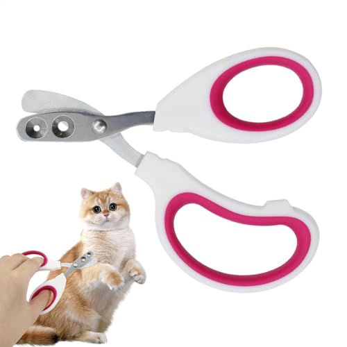 Hundenageltrimmer für kleine Hunde,Langlebiger und sicherer Nageltrimmer Katze mit Doppellochdesign - Krallenschneider für Innenkatzen Keine Beleuchtung erforderlich, Nageltrimmer für Haustiere für Hundenageltrimmer für kleine Hunde,Langlebiger und sicherer Nageltrimmer Katze mit Doppellochdesign - Krallenschneider für Innenkatzen Keine Beleuchtung erforderlich, Nageltrimmer für Haustiere für von Generic