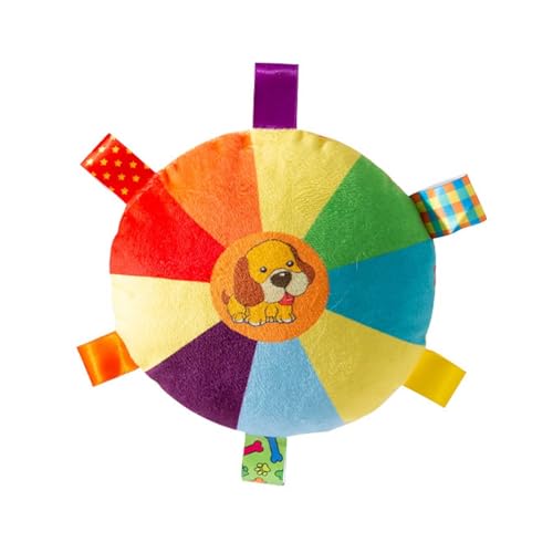 Hundeplüsch, quietschendes, fliegendes Spielzeug, interaktives Selbstunterhaltungsspielzeug, Langeweile-Killer, Zahnreinigung und kaufestes Haustierspielzeug KpM827 (Yellow, 15x15x5cm) von Generic