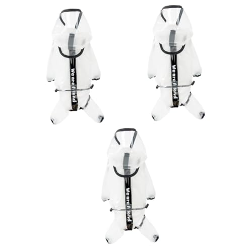 Hunderegenmäntel wasserdicht, Hunderegenmantel, 3-teiliger reflektierender Hunderegenponcho, Welpen-wasserdichte Jacke, Haustier-Regenmantel, Regenjacke für Hun Hunderegenmäntel wasserdicht, Hunderegenmantel, 3-teiliger reflektierender Hunderegenponcho, Welpen-wasserdichte Jacke, Haustier-Regenmantel, Regenjacke für Hun von Generic