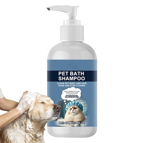 Hundeshampoo, Hundeshampoo für stinkende Hunde - Kätzchen-Waschshampoo - Shampoo für behaarte Hunde, feuchtigkeitsspendendes Shampoo für Hundegerüche, zur Reinigung und Auffrischung Hundeshampoo, Hundeshampoo für stinkende Hunde - Kätzchen-Waschshampoo - Shampoo für behaarte Hunde, feuchtigkeitsspendendes Shampoo für Hundegerüche, zur Reinigung und Auffrischung von Generic