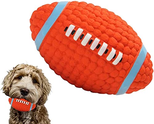Hundespielzeug, Latex, quietschend, Rugbyball, Größe M Hundespielzeug, Latex, quietschend, Rugbyball, Größe M von Generic