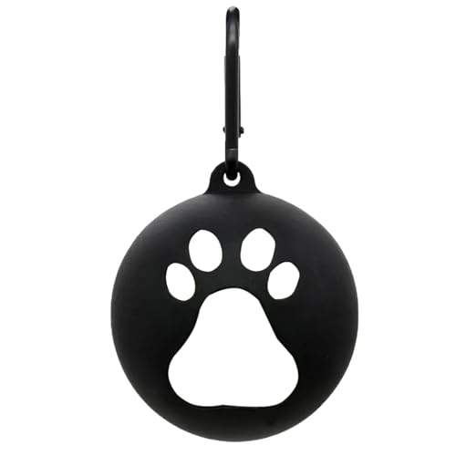 Hundespielzeug-Ballhalter - Silikon-Hundeballtasche | Handfreie Hundeleinenbefestigung, tragbares Haustierspielzeug für Hunde, Welpen, Outdoor von Generic