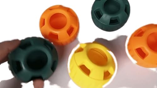 Hundespielzeug Dauerhaftes Leckerli, Interaktives Hundespielzeug mit Leckerli-Ball, füllbares Hundespielzeug zur Ablenkung Ihres Welpen, sicher für Hunde, leicht zu reinigen von Generic
