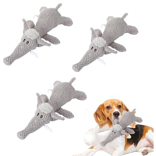 Hundespielzeug Unzerstörbar, 3 STK 2025 New Unzerstörbares Hundespielzeug, Kauspielzeug Hund, Löwe Wölfe Elefant Modellieren Hunde Spielzeug, Dog Toy for Aggressive Chewers Hundespielzeug Unzerstörbar, 3 STK 2025 New Unzerstörbares Hundespielzeug, Kauspielzeug Hund, Löwe Wölfe Elefant Modellieren Hunde Spielzeug, Dog Toy for Aggressive Chewers von Generic