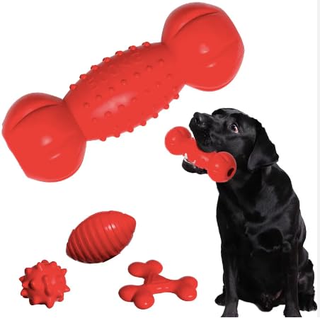 Hundespielzeug für Hunde und Welpen, Kauknochen, Blau, Größe S/M von Generic