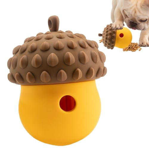 Hundespielzeug mit Leckerli-Spender,Hundefutterball - Spielzeug für Hundesnacks | Langeweile-Buster und interaktiver Ball, bissfestes Kau- und Backenzahnreinigungsspielzeug für Hunde zum langsamen Füt Hundespielzeug mit Leckerli-Spender,Hundefutterball - Spielzeug für Hundesnacks | Langeweile-Buster und interaktiver Ball, bissfestes Kau- und Backenzahnreinigungsspielzeug für Hunde zum langsamen Füt von Generic