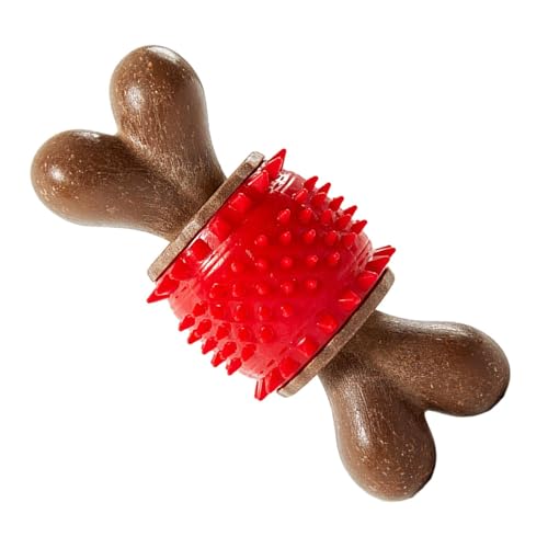 Hundespielzeug mit spitzem Knochen, Hundespielzeug mit Zahnbürste, Kauspielzeug für Hunde zum Beißen und Beruhigend | Behandelt die Dosierung von Kauspielzeug Hundespielzeug mit spitzem Knochen, Hundespielzeug mit Zahnbürste, Kauspielzeug für Hunde zum Beißen und Beruhigend | Behandelt die Dosierung von Kauspielzeug von Generic