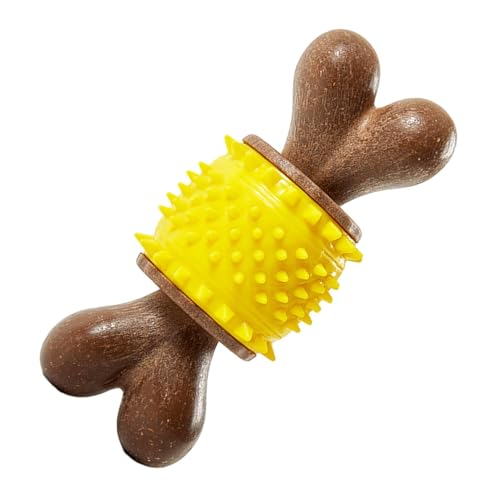 Hundespielzeug mit spitzem Knochen, Hundespielzeug mit Zahnbürste, Kauspielzeug für Hunde zum Beißen und Beruhigend | Behandelt die Dosierung von Zahnspielzeug Hundespielzeug mit spitzem Knochen, Hundespielzeug mit Zahnbürste, Kauspielzeug für Hunde zum Beißen und Beruhigend | Behandelt die Dosierung von Zahnspielzeug von Generic