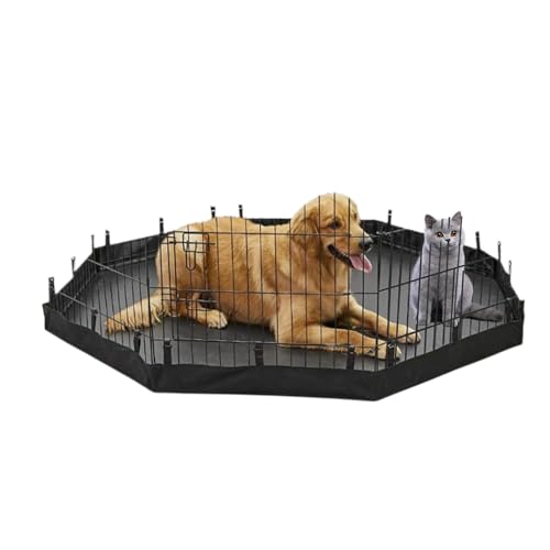 Hundestiftmatte | Oxford -Stoffwaschable Welpe Hunde Pee Pad, Haustierzaunpolster Wasserdicht von Generic