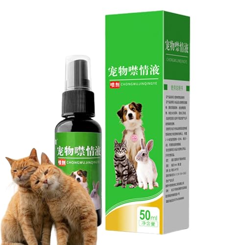 Hundetrainingsspray,Pet Forbidden Spray | Emotionskontroll-Trainingsspray - Sicheres zur Verhaltensberuhigung, Verhaltenskorrekturspray für Hunde, Katzen, Stress und Reisen, 50 ml Hundetrainingsspray,Pet Forbidden Spray | Emotionskontroll-Trainingsspray - Sicheres zur Verhaltensberuhigung, Verhaltenskorrekturspray für Hunde, Katzen, Stress und Reisen, 50 ml von Generic