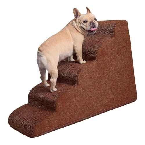 Hundetreppe, Hundetreppenrampe, Hundeschrägetreppe, Hunderampe für Bett, Hundetreppe für Kleine Hunde, Haustiertreppe für Kleine Hunde und Katzen (Generic042x18mqsd-K) von Generic