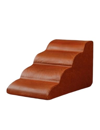 Hundetreppe Haustiertreppe Nachttisch Sofa Lederrampe Antirutschmatte(40x72cm) von Generic
