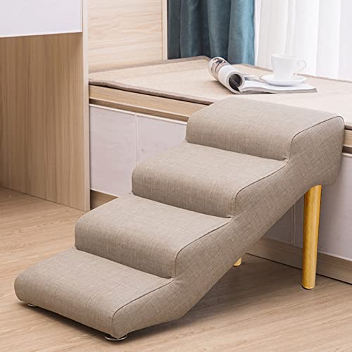 Hundetreppe für Autos und SUVs, faltbar, extragroße, rutschfeste Hundetreppe für Aktenschrank/Bett/Couch, schmale Haustierrampe für kleine, mittelgroße und große Hunde und Katzen, Tragkraft Hundetreppe für Autos und SUVs, faltbar, extragroße, rutschfeste Hundetreppe für Aktenschrank/Bett/Couch, schmale Haustierrampe für kleine, mittelgroße und große Hunde und Katzen, Tragkraft von Generic