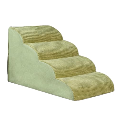 Hundetreppe für hohes Bett/Sofa, 2/3/4 Stufen, hochdichter Schaumstoff, Haustiertreppe, leicht zu klettern, rutschfeste Haustierleiter mit waschbarem Bezug für Hunde und Katzen, geringes Gewicht (L) Hundetreppe für hohes Bett/Sofa, 2/3/4 Stufen, hochdichter Schaumstoff, Haustiertreppe, leicht zu klettern, rutschfeste Haustierleiter mit waschbarem Bezug für Hunde und Katzen, geringes Gewicht (L) von Generic