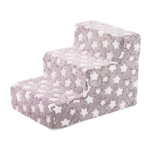 Hundetreppen Sofa - 3 Stufen für Hunde und - Haustierrampe waschbar ausbalanciert abnehmbar für den Innenbereich Bett Sessel Hundetreppen Sofa - 3 Stufen für Hunde und - Haustierrampe waschbar ausbalanciert abnehmbar für den Innenbereich Bett Sessel von Generic
