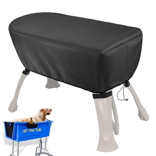 Hundewäscheabdeckung, Erhöhter Hund Erhöhter Badabdeckung - Erhöhte Haustiere Für Haustiere | Oxford 600d Stoff Hundebad Cover Resistent, Badewanne Für Haustiere, Hundebad Abdeckung | Erhöhte Haustier von Generic