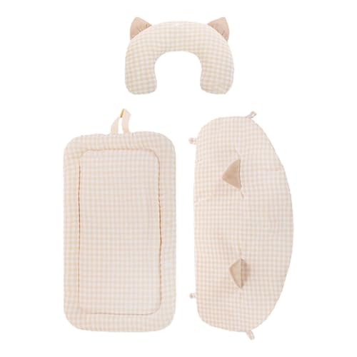 Hundewagen -Pad - Haustier Kindermatte Innenkissen Kissen | DREI-teilige Set Four Seasons Pet Pet Spoller Antidirty Matte, geeignet für die meisten Pet-Kinderwagen Reine Baumwollmatte Hundewagen -Pad - Haustier Kindermatte Innenkissen Kissen | DREI-teilige Set Four Seasons Pet Pet Spoller Antidirty Matte, geeignet für die meisten Pet-Kinderwagen Reine Baumwollmatte von Generic