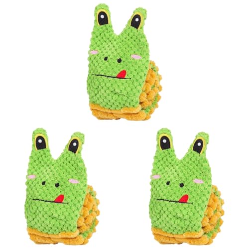 Hundsspielzeug Quietschend, 3 STK Plüsch Kauspielzeug mit Leckerli-Dosierung für Stress Release & IQ Training, Interaktives Hundsspielzeugs für Welpen Kleine Mittlere Hunds Hundsspielzeug Quietschend, 3 STK Plüsch Kauspielzeug mit Leckerli-Dosierung für Stress Release & IQ Training, Interaktives Hundsspielzeugs für Welpen Kleine Mittlere Hunds von Generic