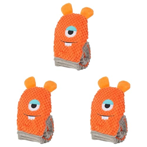Hundsspielzeug Quietschend, 3 STK Plüsch Kauspielzeug mit Leckerli-Dosierung für Stress Release & IQ Training, Interaktives Hundsspielzeugs für Welpen Kleine Mittlere Hunds Hundsspielzeug Quietschend, 3 STK Plüsch Kauspielzeug mit Leckerli-Dosierung für Stress Release & IQ Training, Interaktives Hundsspielzeugs für Welpen Kleine Mittlere Hunds von Generic
