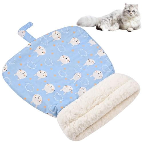 Indoor Plüsch Katzenschlafsack, großer warmer Sack Bett für Katzen & kleine Hunde, weiches selbstheizendes Versteck 21,6 x 45 cm Indoor Plüsch Katzenschlafsack, großer warmer Sack Bett für Katzen & kleine Hunde, weiches selbstheizendes Versteck 21,6 x 45 cm von Generic