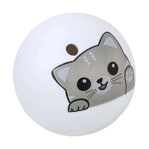 Interaktive Katzenbälle - Geräuschmachende Spielbälle Für Kätzchen, Lustige Klangkugel Für Katzen, Unterhaltsames Katzenspielzeug Mit Soundeffekt | Wohnzimmer Schlafzimmer Haustierbereich Interaktive Katzenbälle - Geräuschmachende Spielbälle Für Kätzchen, Lustige Klangkugel Für Katzen, Unterhaltsames Katzenspielzeug Mit Soundeffekt | Wohnzimmer Schlafzimmer Haustierbereich von Generic