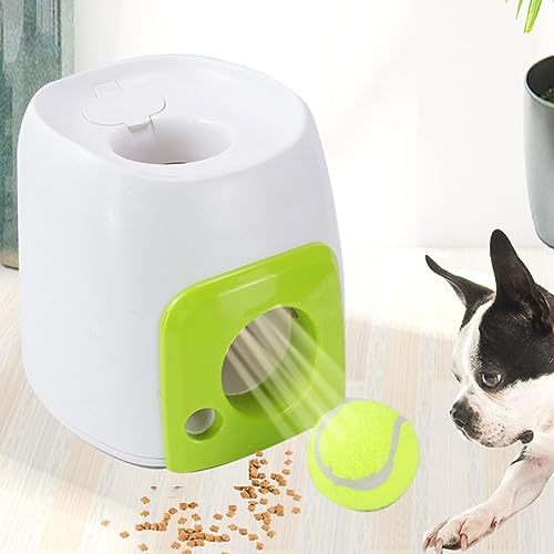 Interaktiver Ballwerfer für Hunde – Automatisches Apportieren von Futterspendern – Perfekt für kleine bis große Rassen – Spaß im Innen- und Außenbereich – Futterspender von Generic