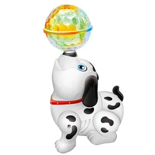 Interaktiver tanzender Hund, interaktives Spielzeug für tanzende Hunde, elektronisches Spielzeug für Haustiere, Hunde, die den Ball mit Musik und Licht, intelligente Singhunde rotat Interaktiver tanzender Hund, interaktives Spielzeug für tanzende Hunde, elektronisches Spielzeug für Haustiere, Hunde, die den Ball mit Musik und Licht, intelligente Singhunde rotat von Generic