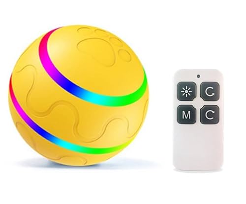 Interaktives Haustier-Ball-Spielzeug & Fernbedienung (gelb) von Generic