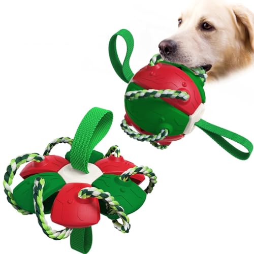 Interaktives Hundespielzeug, Hundefrisbee, interaktiver Fußball, Interaktion mit dem Besitzer und Haustier Rot-Grün Rot-Grün von Generic
