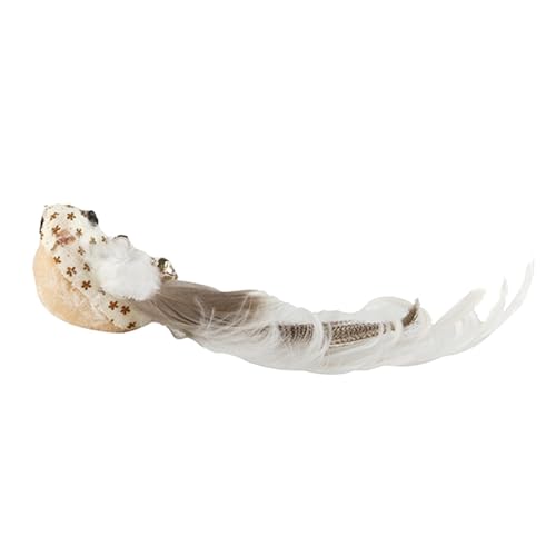 Interaktives Katzen-Angelspielzeug, Spring Angel Bird Bell, Ersatzkopf für bewegliche Katzenspielzeuge | Cat Leaser with Springs, lustiges Tierspielzeug gegen Langeweile, trainiert Interaktives Katzen-Angelspielzeug, Spring Angel Bird Bell, Ersatzkopf für bewegliche Katzenspielzeuge | Cat Leaser with Springs, lustiges Tierspielzeug gegen Langeweile, trainiert von Generic