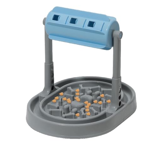 Interaktives Spielzeug mit Futterrolle für Haustiere, langsames Fressen, Spielzeug für Haustiere, verstellbar, verstellbare Futterschale Interaktives Spielzeug mit Futterrolle für Haustiere, langsames Fressen, Spielzeug für Haustiere, verstellbar, verstellbare Futterschale von Generic