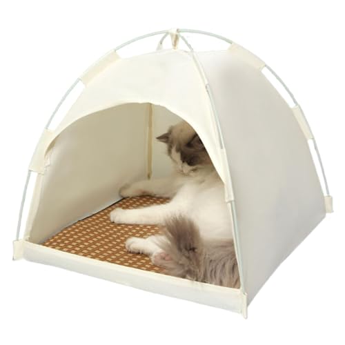 Isoliertes Katzenzelt | Mehrzweck-Pop-Katzenhaus für den Sommer, abnehmbares Haustierhaus, benutzerfreundliches Katzenzelt für Zuhause, Boden, Rasen, Innenbereich Isoliertes Katzenzelt | Mehrzweck-Pop-Katzenhaus für den Sommer, abnehmbares Haustierhaus, benutzerfreundliches Katzenzelt für Zuhause, Boden, Rasen, Innenbereich von Generic