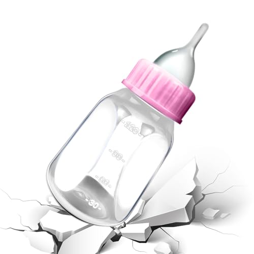 Kätzchenflaschen Für Pflege | 120 Ml Babyflasche Für Haustiere Mit Austauschbarem Silikon Schnuller Und Klarschale,Mini-Schnullerflasche Für Neugeborene Kätzchen, Welpen, Kaninchen, Kleine Tiere Kätzchenflaschen Für Pflege | 120 Ml Babyflasche Für Haustiere Mit Austauschbarem Silikon Schnuller Und Klarschale,Mini-Schnullerflasche Für Neugeborene Kätzchen, Welpen, Kaninchen, Kleine Tiere von Generic