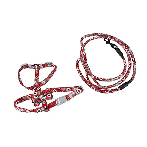 Kätzchengeschirr, Ausbruchsicher, Set aus Kätzchengeschirr und Leine, Weiches Reisegeschirr für Spaziergänge, Kitty Holster, Verstellbares Kätzchengeschirr für Kleine, Kätzchengeschirr, Ausbruchsicher, Set aus Kätzchengeschirr und Leine, Weiches Reisegeschirr für Spaziergänge, Kitty Holster, Verstellbares Kätzchengeschirr für Kleine, von Generic