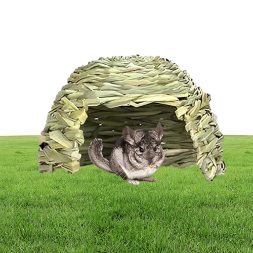 Kaninchen -Grashaus - Klappbett, kleines Tier aus Versteck, gemütlicher Lebensraum | Langlebiger Spielheim, Heubettspielhaus für Meerschweinchen, Hamster, Chinchillas, Innenhause, Haustierende, bequem Kaninchen -Grashaus - Klappbett, kleines Tier aus Versteck, gemütlicher Lebensraum | Langlebiger Spielheim, Heubettspielhaus für Meerschweinchen, Hamster, Chinchillas, Innenhause, Haustierende, bequem von Generic