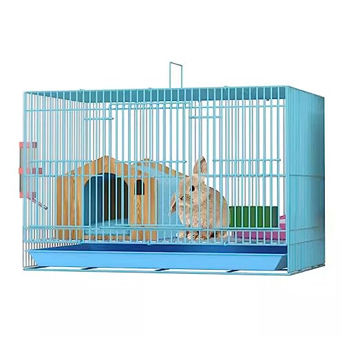Kaninchenkäfig Meerschweinchen Laufstall Kleintierhaus für Kätzchen Welpen, mit herausziehbarem Tablett Kaninchenkäfig Meerschweinchen Laufstall Kleintierhaus für Kätzchen Welpen, mit herausziehbarem Tablett von Generic