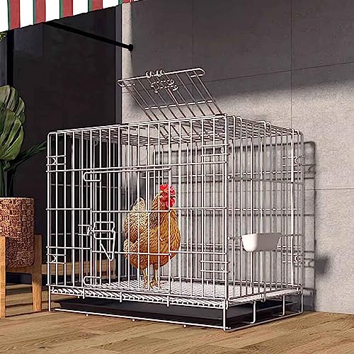 Kaninchenkäfige für Kaninchen Innen-Hamsterkäfige Kleiner Igelkäfig Außen-Meerschweinchengehege Metall-Hühnerstall mit ausziehbarem Tablett Kaninchenkäfige für Kaninchen Innen-Hamsterkäfige Kleiner Igelkäfig Außen-Meerschweinchengehege Metall-Hühnerstall mit ausziehbarem Tablett von Generic
