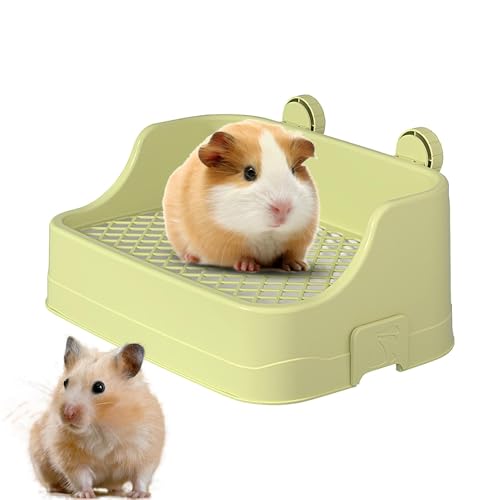Kaninchenstreu – Katzentoilette für Schweinchen, Katzentoilette für Kleintiere | Hygienekoffer für Haustiere mit großem Käfig mit Schnalle, baumelnde Streu mit langer Lebensdauer Kaninchenstreu – Katzentoilette für Schweinchen, Katzentoilette für Kleintiere | Hygienekoffer für Haustiere mit großem Käfig mit Schnalle, baumelnde Streu mit langer Lebensdauer von Generic