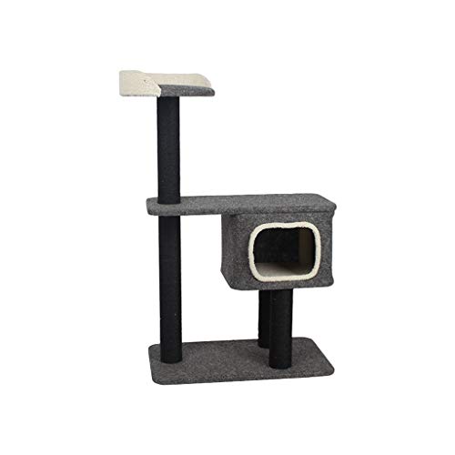 Katzen-Klettergerüst, Deluxe, mehrstufig, Kratzbaum, Kratzbaum, Aktivitätszentrum, Kratzbaum, robuste Sisal-Kratzbäume, Katzen-Kletterbaum Katzen-Klettergerüst, Deluxe, mehrstufig, Kratzbaum, Kratzbaum, Aktivitätszentrum, Kratzbaum, robuste Sisal-Kratzbäume, Katzen-Kletterbaum von Generic