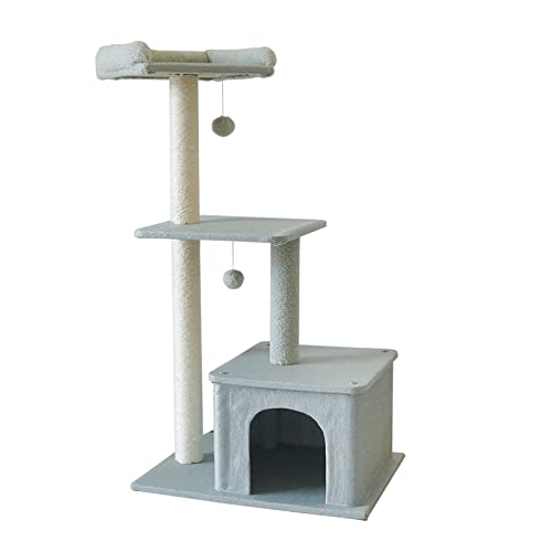 Katzen-Klettergerüst, Katzen-Klettergerüst, große Katzentoilette, Katzenbaum, EIN Katzengestell, Katzenkratzbaum, mehrere Katzen-Sprungplattform, Katzen-Kletterbaum von Generic