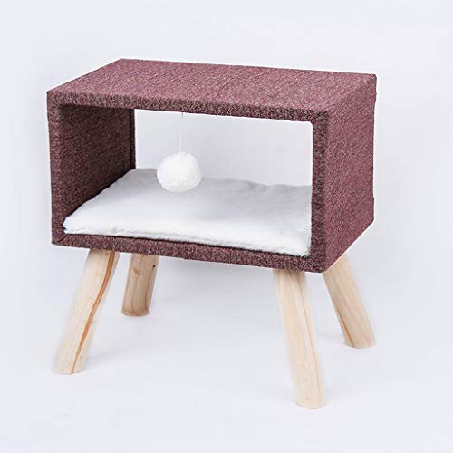 Katzen-Klettergerüst, Katzen-Klettergerüst, kleines Katzenregal, Katzennest, Klettersäule, Springsäule, Katzenspielzeug, Zubehör, Katzen-Kletterbaum Katzen-Klettergerüst, Katzen-Klettergerüst, kleines Katzenregal, Katzennest, Klettersäule, Springsäule, Katzenspielzeug, Zubehör, Katzen-Kletterbaum von Generic