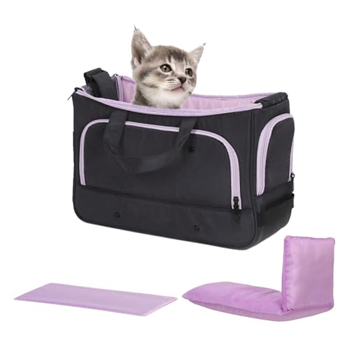 Katzen-Ladehäuser, Katzentasche für Haustiere, Reisetasche für Autos mit Welpen für Welpen von kleinen Welpen | Datenschutzschutz Peeling PATURA MOLLA SAME PATURA von Generic