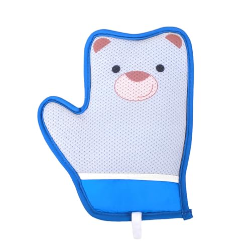 Katzen-Schönheitshandschuhe, Hundehandschuhbürste, weiche elektrostatische Bürste, Reinigungsschaber zum Entfernen von Haaren, Baden, Reinigen von Teppichen, Shampoo, Massage Rmf908 (B, One Size) von Generic