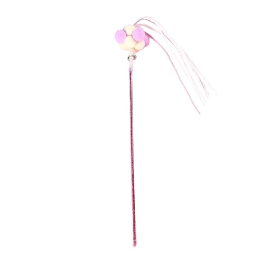 Katzen neckender Zauberstab | Dekoratives Katzenspielzeug | Interaktiver Katzen-Stick | Regenbogen-Spielstab, lustiges interaktives Spielzeug für Haustiere, Katzen-Teaser-Bänderstab für Katzen im Inne Katzen neckender Zauberstab | Dekoratives Katzenspielzeug | Interaktiver Katzen-Stick | Regenbogen-Spielstab, lustiges interaktives Spielzeug für Haustiere, Katzen-Teaser-Bänderstab für Katzen im Inne von Generic