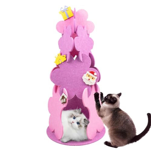 Katzenbett für Katzen, Baum mit Urlaub – Nest für Katzen, große Katzenhaus | Weihnachtsbaumnest mit müheloser Installation, bequemes Katzenbaumbett für Kätzchen und kleine Hunde Katzenbett für Katzen, Baum mit Urlaub – Nest für Katzen, große Katzenhaus | Weihnachtsbaumnest mit müheloser Installation, bequemes Katzenbaumbett für Kätzchen und kleine Hunde von Generic