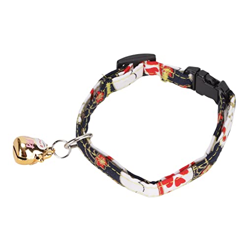 Katzenhalsband mit Glöckchen, Kätzchenhalsband, Sicher, Verstellbares Kätzchenhalsband, Katzenhalsband Im Japanischen Stil, Niedliches Kätzchenhalsband, Zubehör für Mädchen, Katzenhalsband mit Glöckchen, Kätzchenhalsband, Sicher, Verstellbares Kätzchenhalsband, Katzenhalsband Im Japanischen Stil, Niedliches Kätzchenhalsband, Zubehör für Mädchen, von Generic
