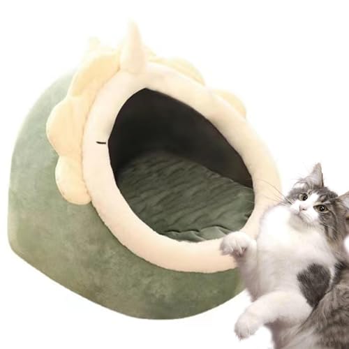Katzenhöhlenbett – Gemütliches Haustierbett, Warme Höhle | Umweltfreundliches Katzenbett, Halbgeschlossenes Schlafnest, Welpenhaus Mit Abnehmbarem Kissen, Schlafbett Für Katzen Und Kleine Hunde Katzenhöhlenbett – Gemütliches Haustierbett, Warme Höhle | Umweltfreundliches Katzenbett, Halbgeschlossenes Schlafnest, Welpenhaus Mit Abnehmbarem Kissen, Schlafbett Für Katzen Und Kleine Hunde von Generic