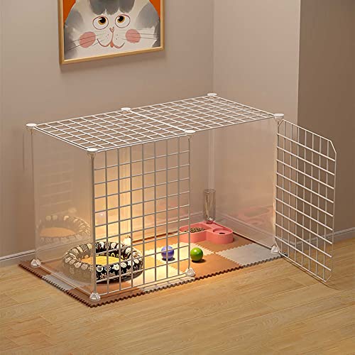 Katzenkäfig für den Innenbereich, Katzenkäfige für den Innenbereich – Katzenbox, Katzenhaus, Hundekäfige für kleine Hunde, für den Innenbereich, abnehmbar – für 1–3 Katzen (Größe: Katzenkäfig für den Innenbereich, Katzenkäfige für den Innenbereich – Katzenbox, Katzenhaus, Hundekäfige für kleine Hunde, für den Innenbereich, abnehmbar – für 1–3 Katzen (Größe: von Generic