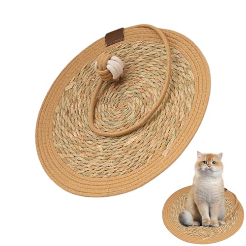 Katzenkratzen, Katzenkratzmatte | Haustierboden Kratzer Teppich - 15,7 Zoll Katzenkratzer Mattenpolster Teppichklauen Nägel Möbelschutz für Couchsofas Katzenkratzen, Katzenkratzmatte | Haustierboden Kratzer Teppich - 15,7 Zoll Katzenkratzer Mattenpolster Teppichklauen Nägel Möbelschutz für Couchsofas von Generic