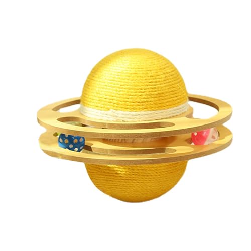 Katzenkratzen Ball Spielzeug, Katzenkratzer Spielzeugball - Planet Cat Kratzspielzeug | Haustierkugel für Kätzchen zum Spielen und Training, Anreicherungsspiele Katzenkratzen Ball Spielzeug, Katzenkratzer Spielzeugball - Planet Cat Kratzspielzeug | Haustierkugel für Kätzchen zum Spielen und Training, Anreicherungsspiele von Generic